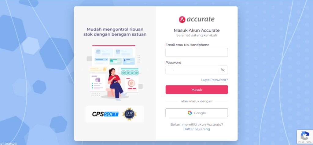 Penjualan Program Accurate Online di Riau